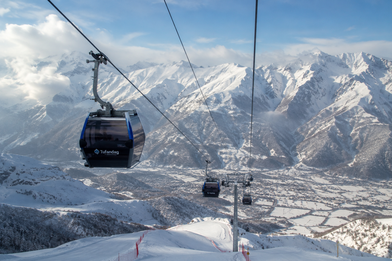 Cable Car Ride Experience at Tufandag Mountain 