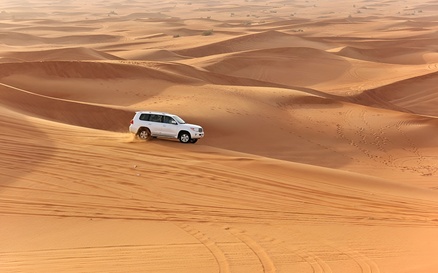 desert car